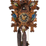 Original handmade Black Forest Cuckoo Clock  / Made in Germany 2-100enz