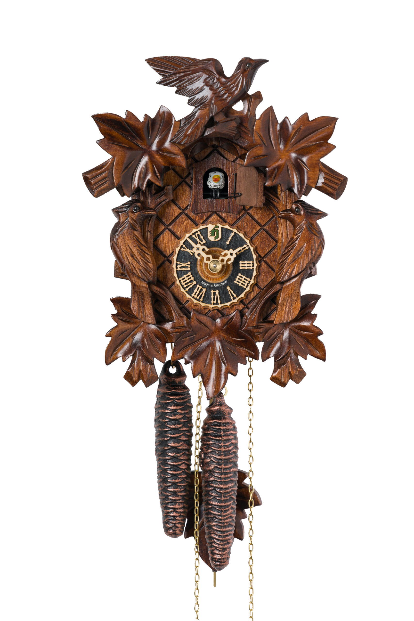 Original handmade Black Forest Cuckoo Clock  / Made in Germany 2-101