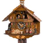 Original handmade Black Forest Cuckoo Clock  / Made in Germany 2-638t