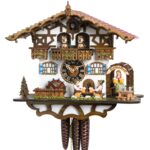 Original handmade Black Forest Cuckoo Clock  / Made in Germany 2-664t Zenzi