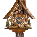 Original handmade Black Forest Cuckoo Clock  / Made in Germany 2-6744t