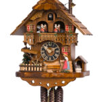 Original handmade Black Forest Cuckoo Clock  / Made in Germany 2-6777t