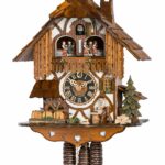 Original handmade Black Forest Cuckoo Clock  / Made in Germany 2-678t