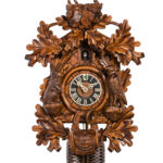 Original handmade Black Forest Cuckoo Clock  / Made in Germany 2-8248-4nu