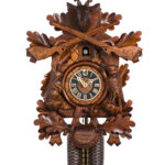 Original handmade Black Forest Cuckoo Clock  / Made in Germany 2-834-4nu