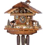 Original handmade Black Forest Cuckoo Clock  / Made in Germany 2-86210t
