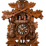 Original handmade Black Forest Cuckoo Clock  / Made in Germany 2-8634-5tnu
