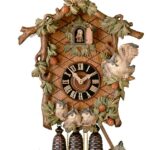 Original handmade Black Forest Cuckoo Clock  / Made in Germany 2-8639-6bu