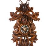 Original handmade Black Forest Cuckoo Clock  / Made in Germany 2-8674-6tnu