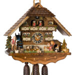 Original handmade Black Forest Cuckoo Clock  / Made in Germany 2-86742t