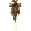 Original handmade Black Forest Cuckoo Clock  / Made in Germany 2-400-3enz