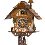 Original handmade Black Forest Cuckoo Clock  / Made in Germany 2-1294