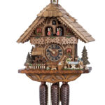 Original handmade Black Forest Cuckoo Clock  / Made in Germany 2-86258T