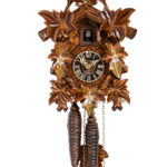 Original handmade Black Forest Cuckoo Clock  / Made in Germany 2-122ed