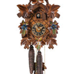 Original handmade Black Forest Cuckoo Clock  / Made in Germany 2-122enz