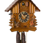 Original handmade Black Forest Cuckoo Clock  / Made in Germany 2-416
