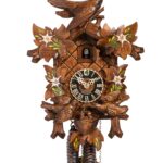 Original handmade Black Forest Cuckoo Clock  / Made in Germany 2-4700-3ed