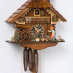 Original handmade Black Forest Cuckoo Clock  / Made in Germany 2-619M