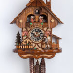 Original handmade Black Forest Cuckoo Clock  / Made in Germany 2-6712t