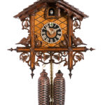 Original handmade Black Forest Cuckoo Clock  / Made in Germany 2-8224-3