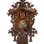 Original handmade Black Forest Cuckoo Clock  / Made in Germany 2-86261-6tnu