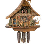 Original handmade Black Forest Cuckoo Clock  / Made in Germany 2-86276t