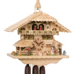 Original handmade Black Forest Cuckoo Clock  / Made in Germany 2-8656tna