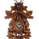 Original handmade Black Forest Cuckoo Clock  / Made in Germany 2-8674-5tnu