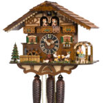 Original handmade Black Forest Cuckoo Clock  / Made in Germany 2-86764t Zenzi