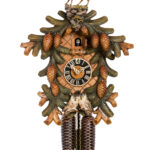 Original handmade Black Forest Cuckoo Clock  / Made in Germany 2-883-4bu