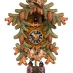 Original handmade Black Forest Cuckoo Clock  / Made in Germany 2-884-4bu