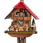 Original handmade Black Forest Cuckoo Clock  / Made in Germany 2-640T