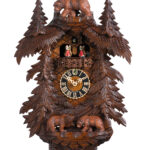 Original handmade Black Forest Cuckoo Clock  / Made in Germany 2-86709-5Tko
