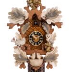 Original handmade Black Forest Cuckoo Clock  / Made in Germany 2-879-4aw