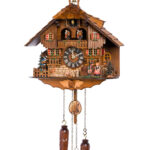 Original handmade Black Forest Cuckoo Clock  / Made in Germany 2-638TQ HGQ